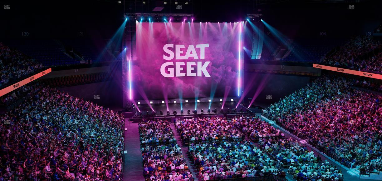 Mohegan Sun Arena - Section 113 Seat View