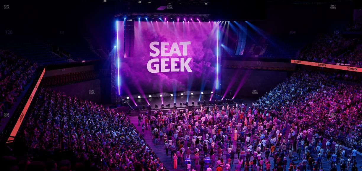 Mohegan Sun Arena - Section 114 Seat View