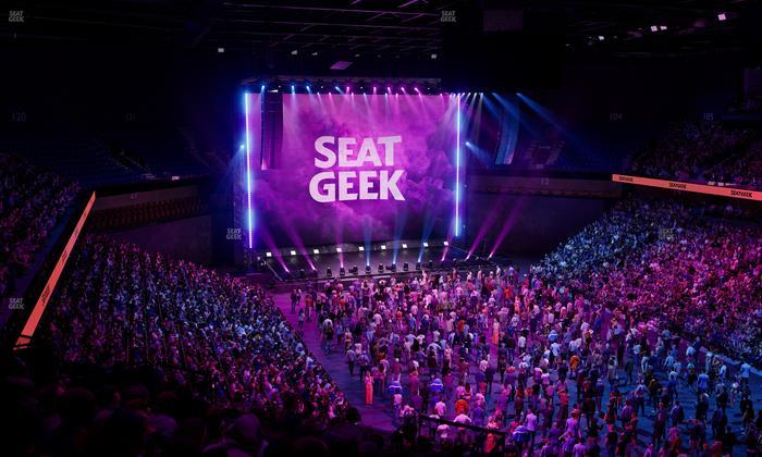 Mohegan Sun Arena - Section 114 Seat View