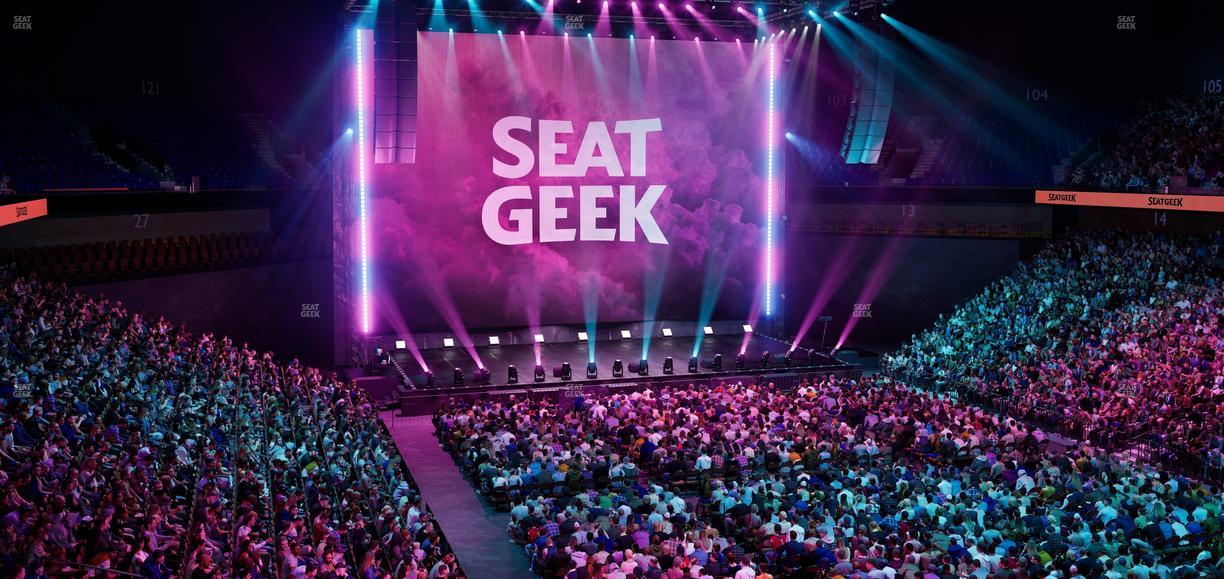 Mohegan Sun Arena - Section 114 Seat View