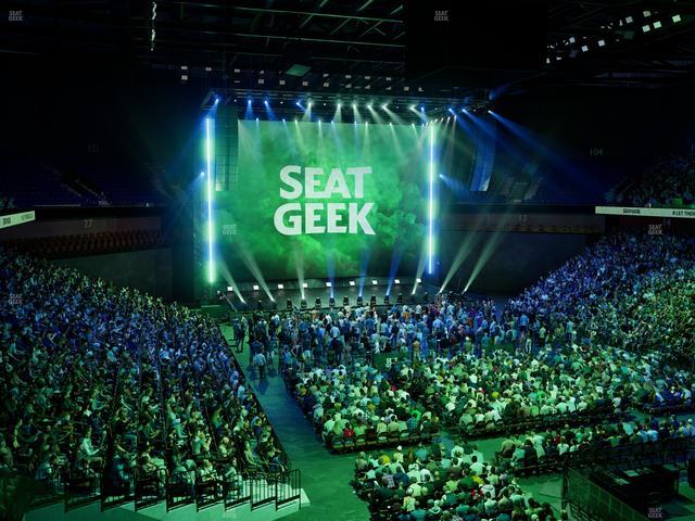 Mohegan Sun Arena - Section 114 Seat View