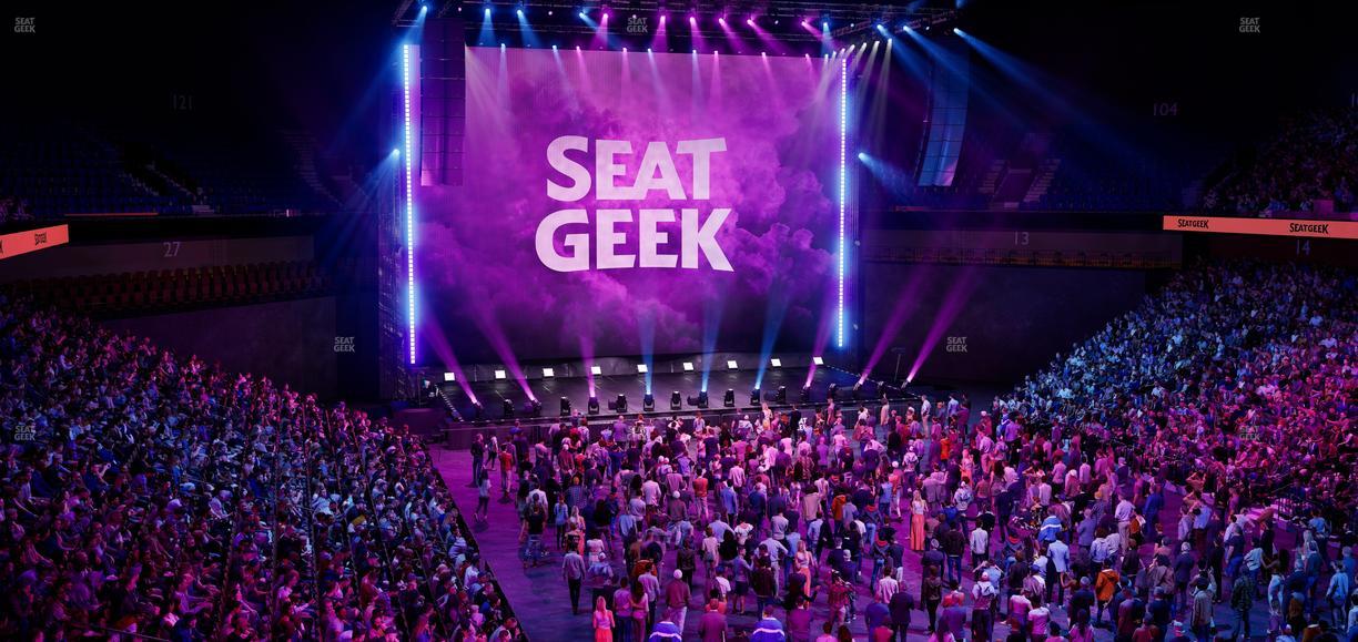 Mohegan Sun Arena - Section 114 Seat View