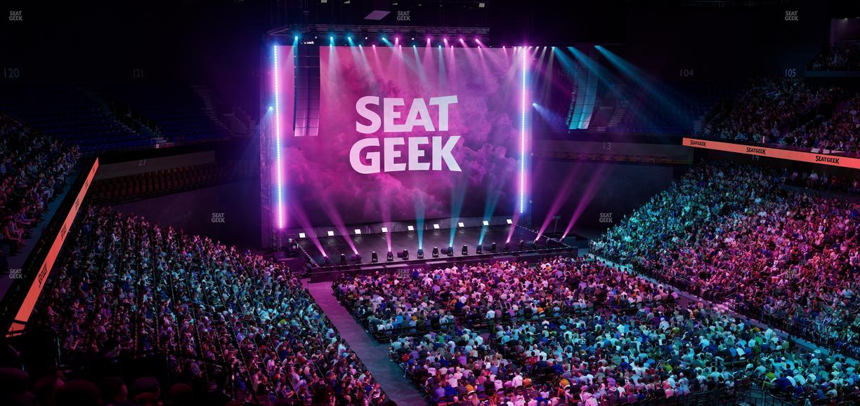 Mohegan Sun Arena - Section 114 Seat View