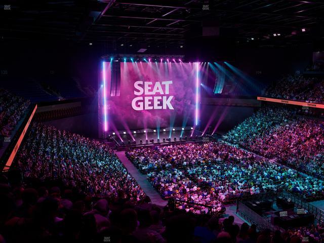 Mohegan Sun Arena - Section 114 Seat View