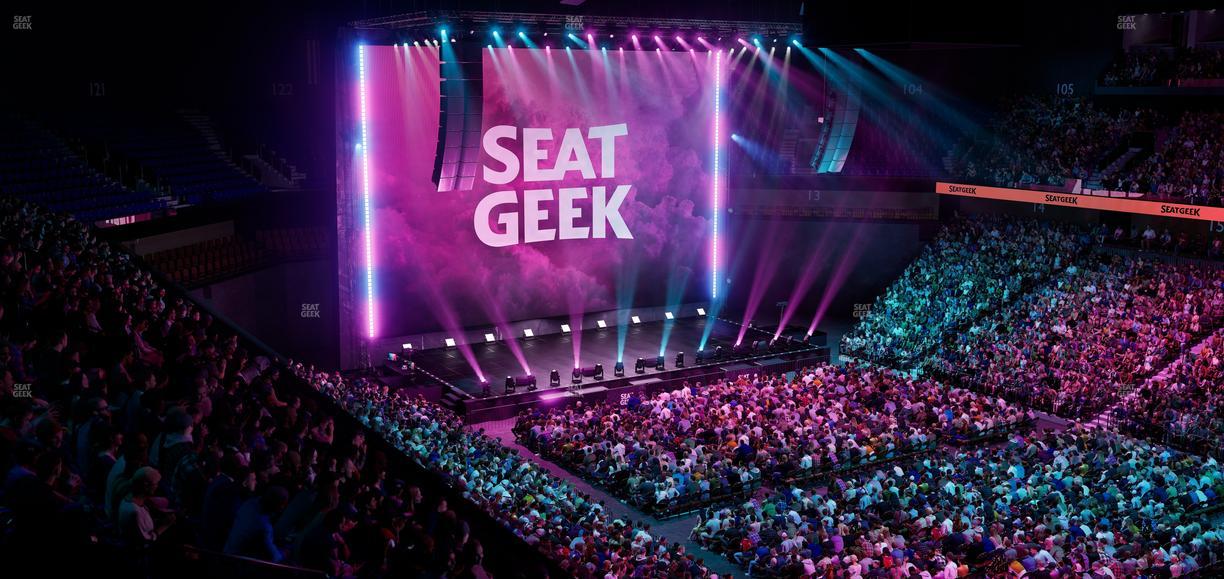 Mohegan Sun Arena - Section 115 Seat View