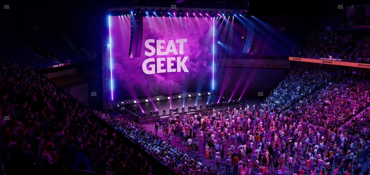 Mohegan Sun Arena - Section 115 Seat View