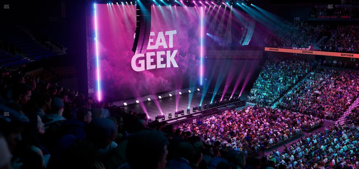 Mohegan Sun Arena - Section 116 Seat View