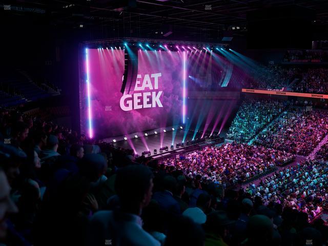 Mohegan Sun Arena - Section 116 Seat View