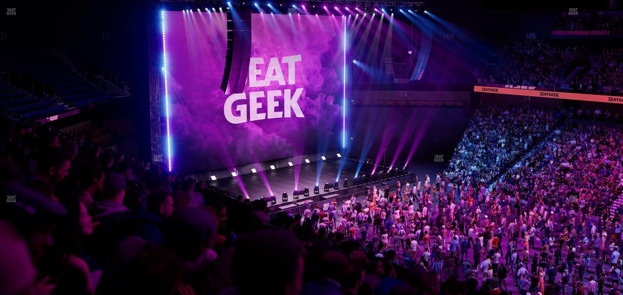 Mohegan Sun Arena - Section 116 Seat View