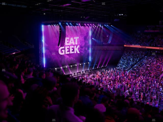 Mohegan Sun Arena - Section 116 Seat View