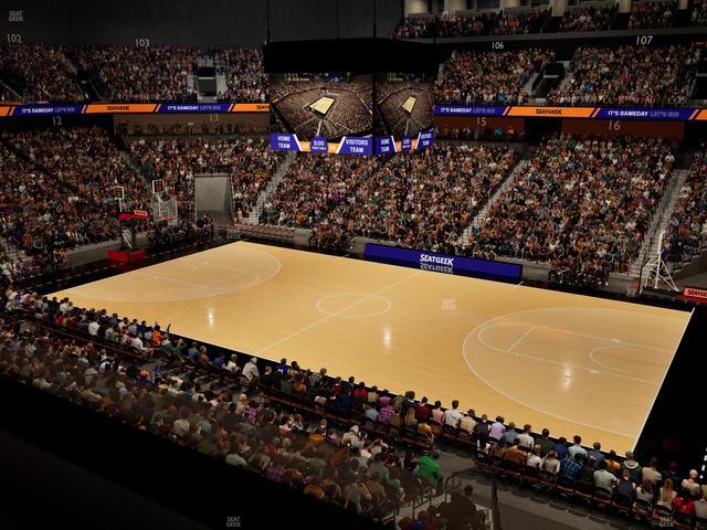 Mohegan Sun Arena - Section 116 Seat View