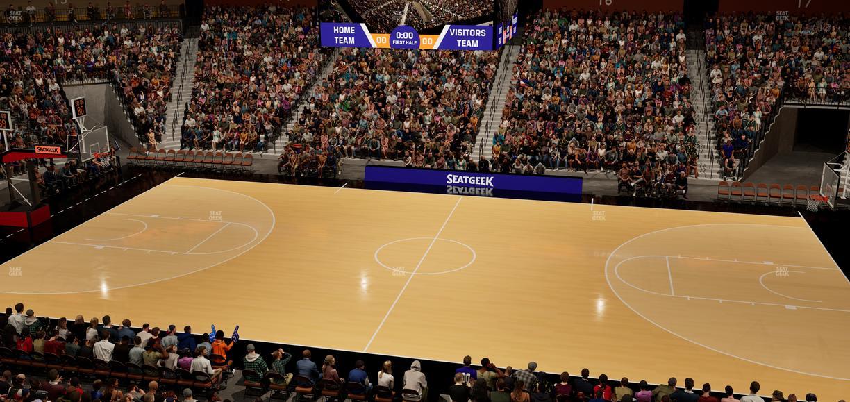 Mohegan Sun Arena - Section 117 Seat View
