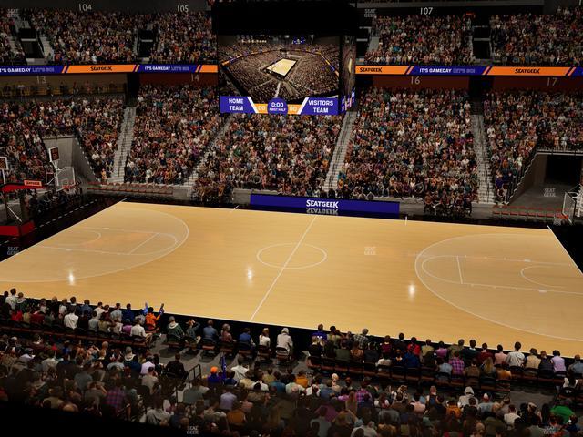 Mohegan Sun Arena - Section 117 Seat View