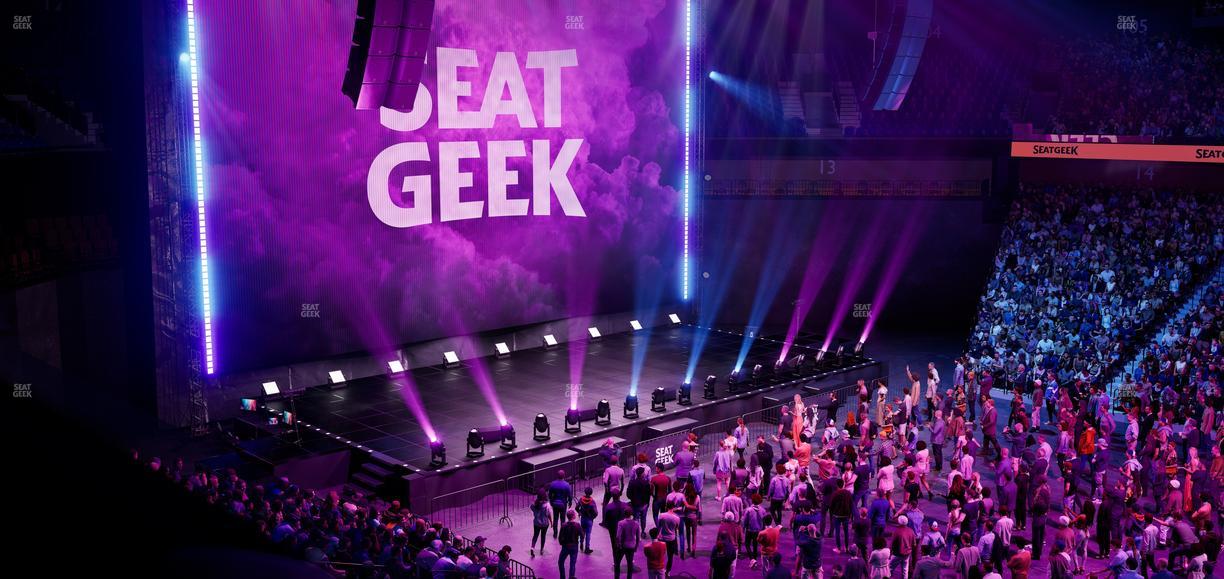 Mohegan Sun Arena - Section 117 Seat View