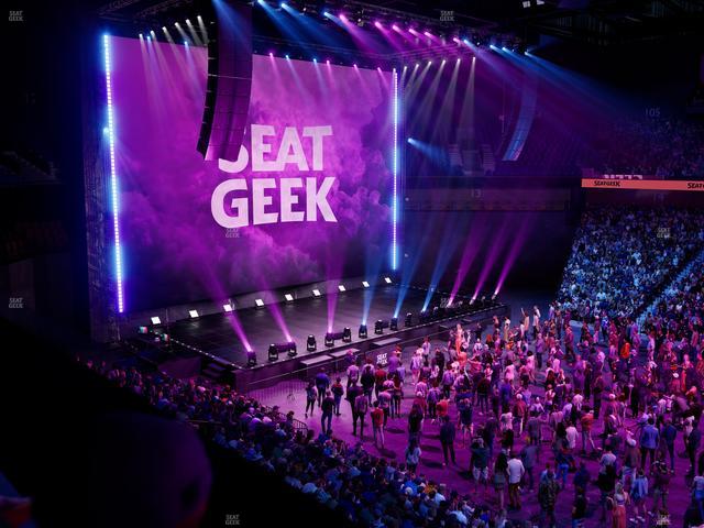 Mohegan Sun Arena - Section 117 Seat View