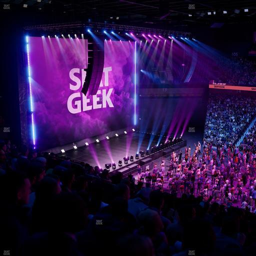 Mohegan Sun Arena - Section 117 Seat View