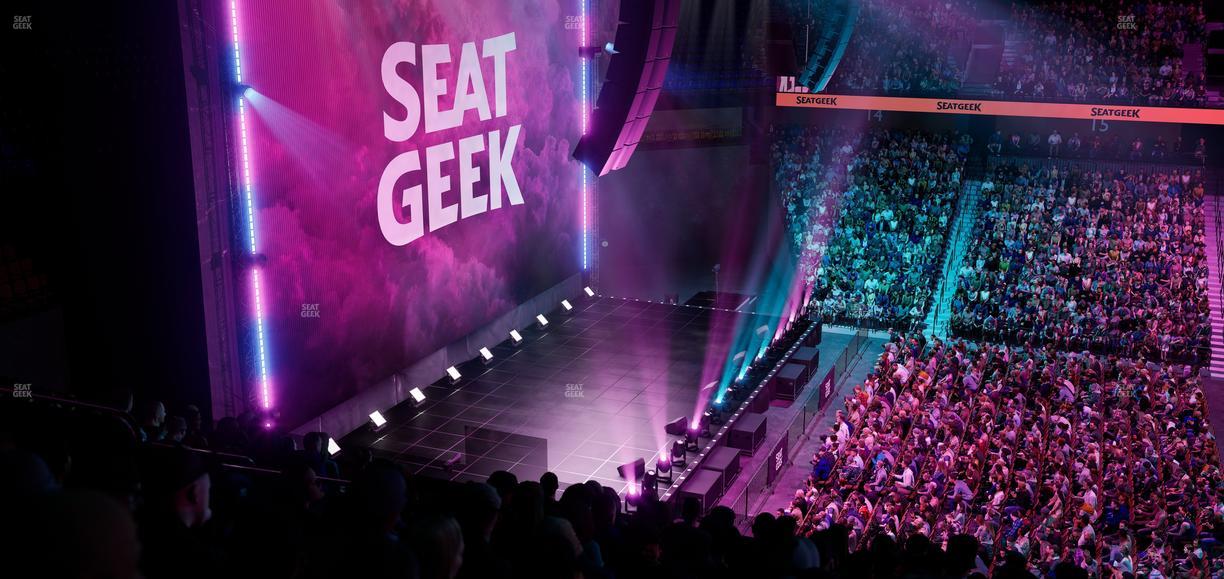 Mohegan Sun Arena - Section 118 Seat View