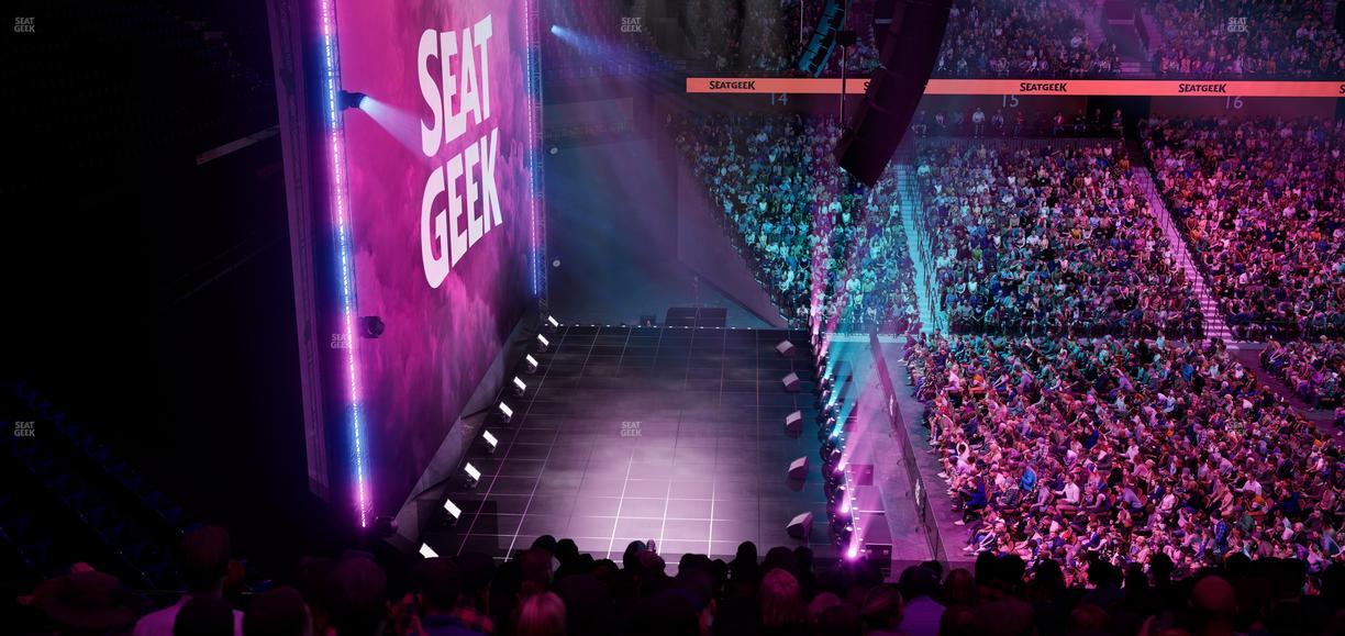 Mohegan Sun Arena - Section 119 Seat View