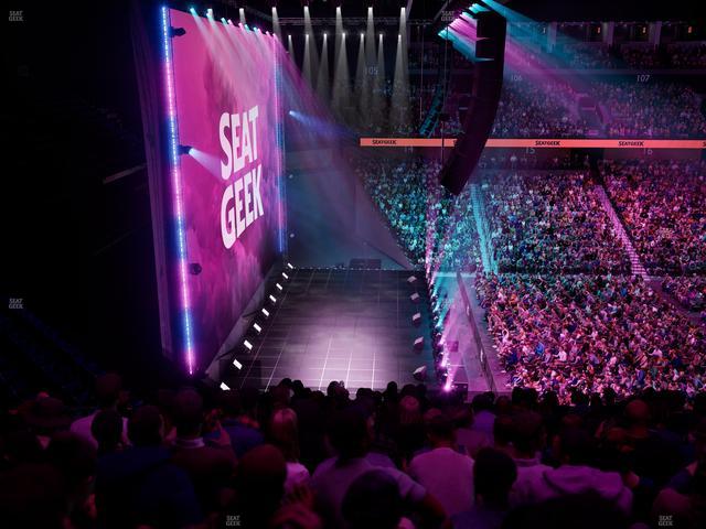 Mohegan Sun Arena - Section 119 Seat View