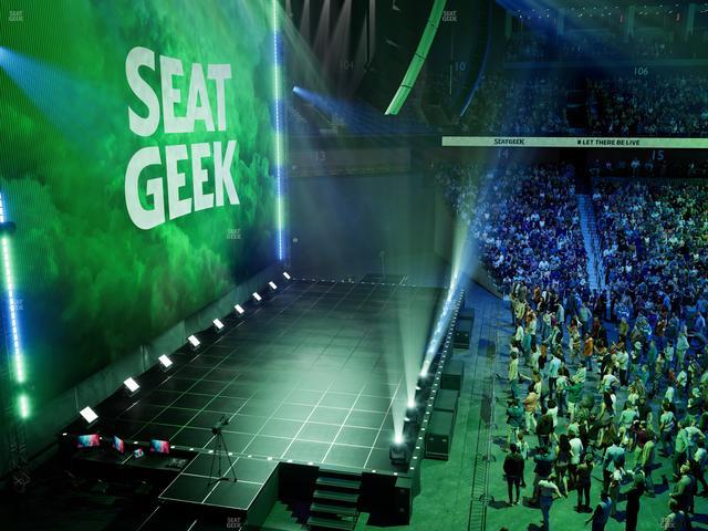 Mohegan Sun Arena - Section 119 Seat View