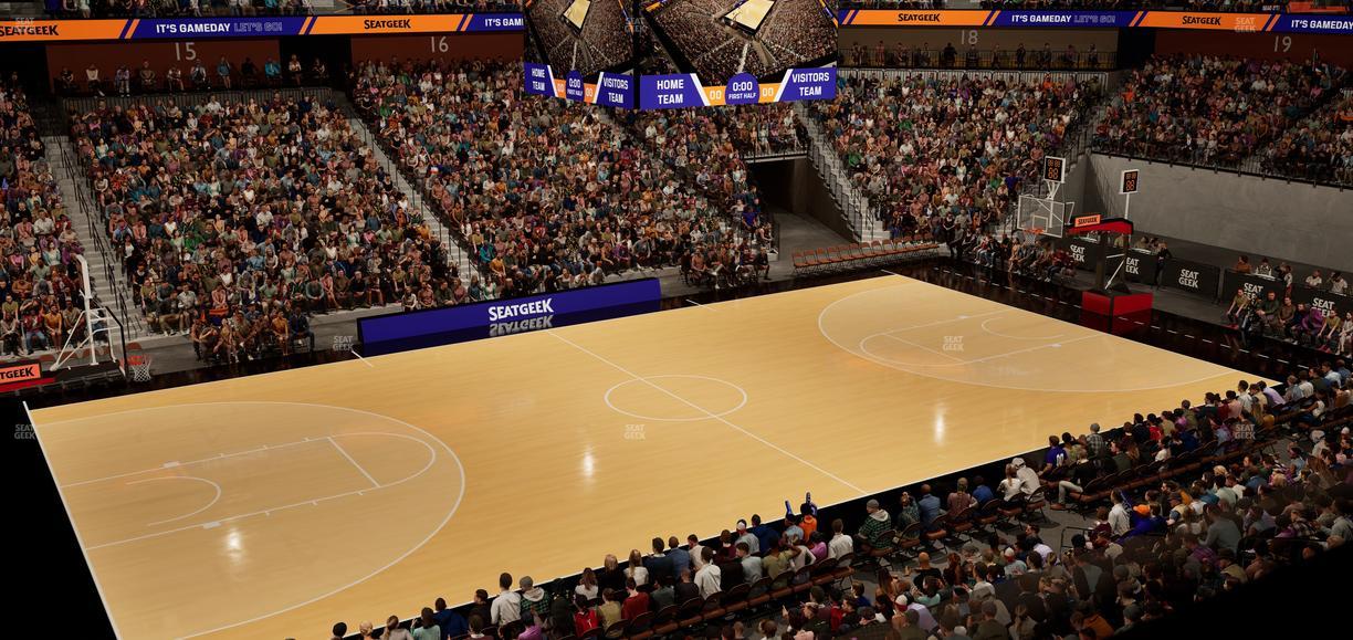 Mohegan Sun Arena - Section 119 Seat View