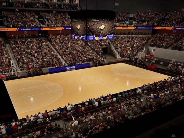 Mohegan Sun Arena - Section 119 Seat View
