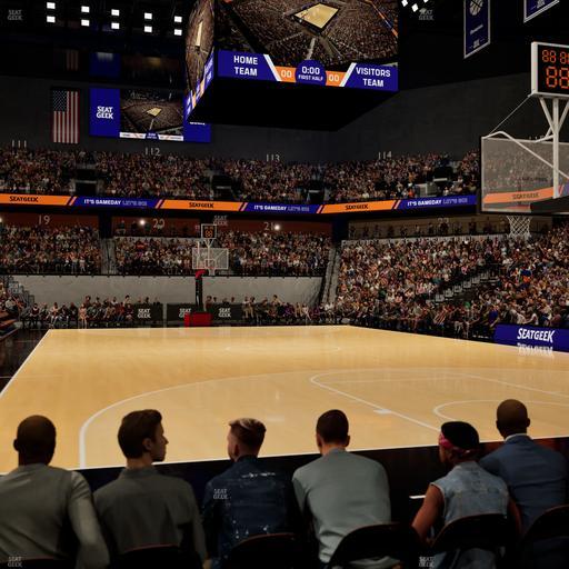 Mohegan Sun Arena - Section 12 Seat View
