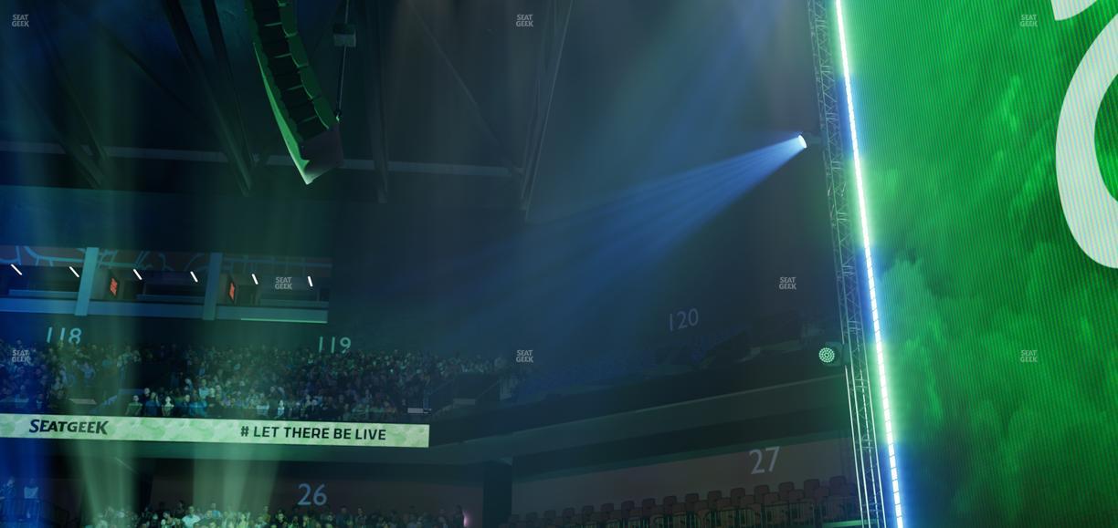 Mohegan Sun Arena - Section 12 Seat View