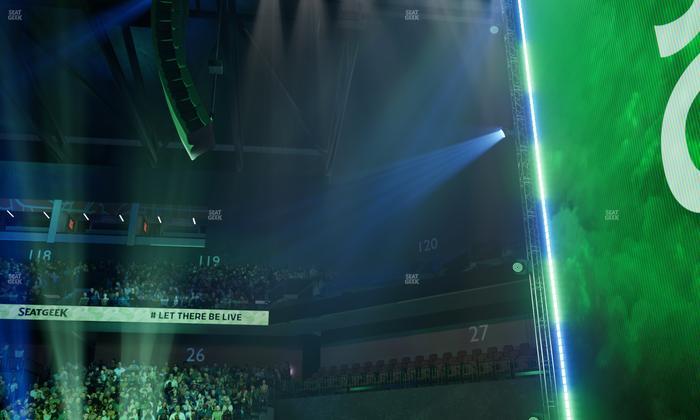 Mohegan Sun Arena - Section 12 Seat View