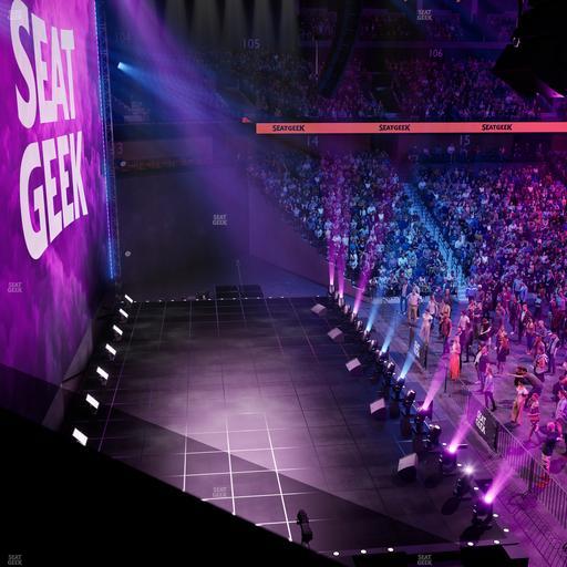 Mohegan Sun Arena - Section 120 Seat View