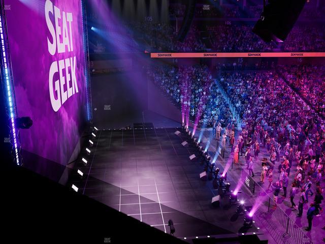 Mohegan Sun Arena - Section 120 Seat View