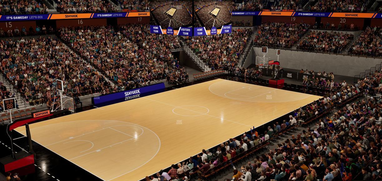 Mohegan Sun Arena - Section 120 Seat View