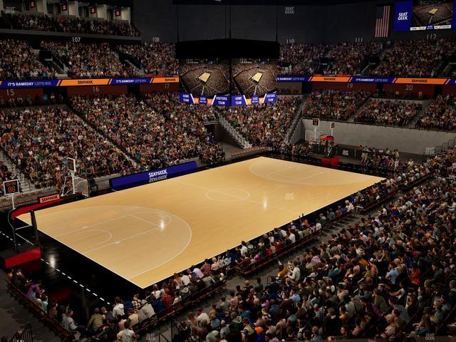 Mohegan Sun Arena - Section 120 Seat View