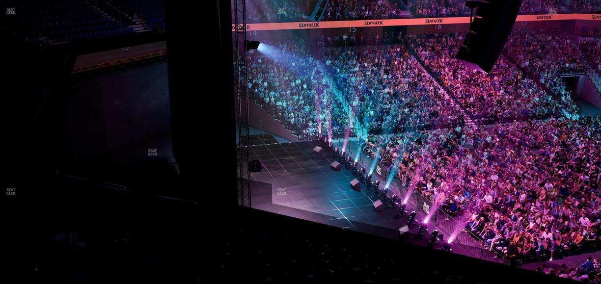 Mohegan Sun Arena - Section 120 Seat View