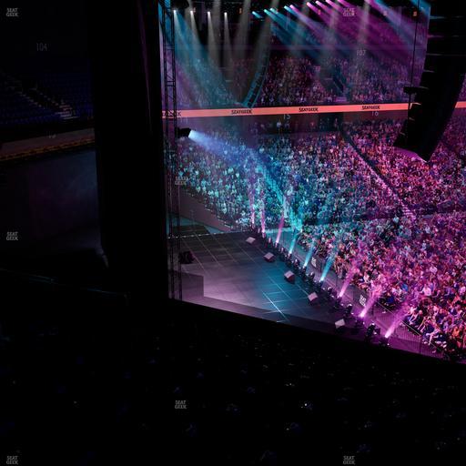 Mohegan Sun Arena - Section 120 Seat View