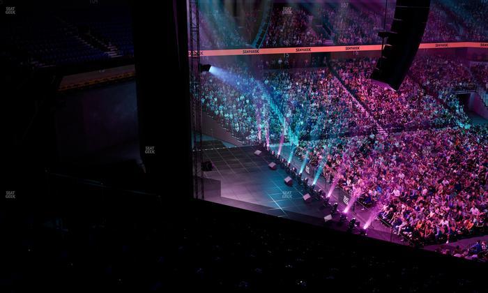 Mohegan Sun Arena - Section 120 Seat View