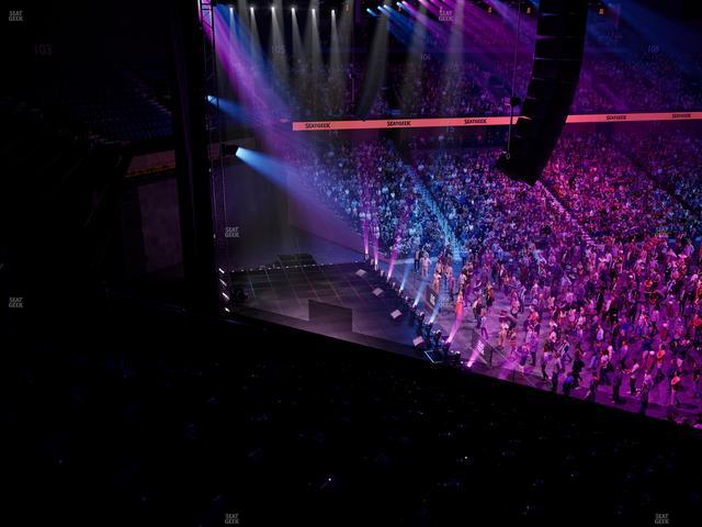 Mohegan Sun Arena - Section 120 Seat View