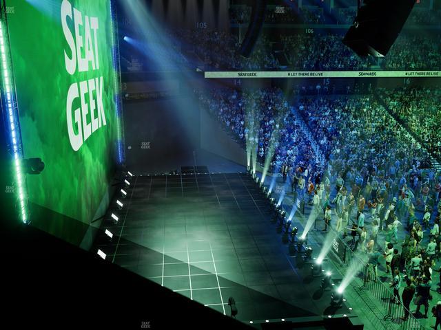 Mohegan Sun Arena - Section 120 Seat View