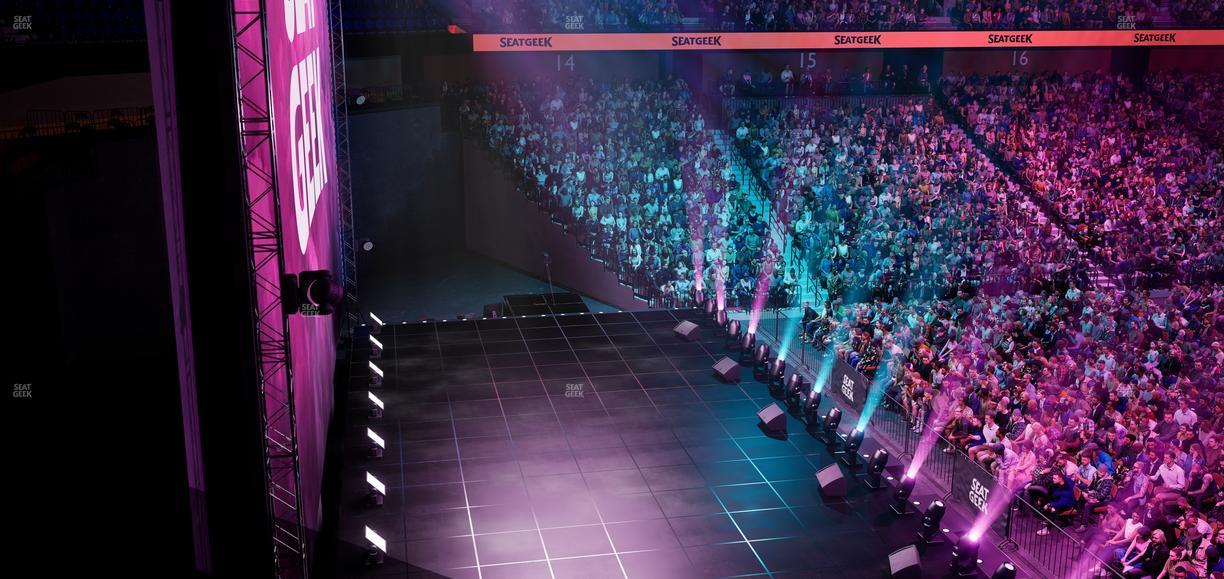 Mohegan Sun Arena - Section 120 Seat View