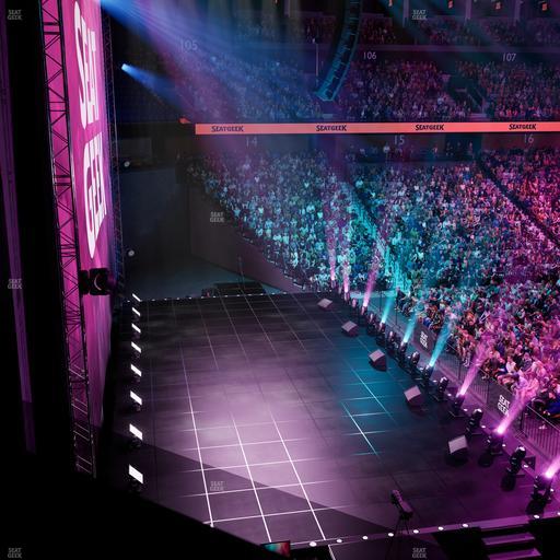 Mohegan Sun Arena - Section 120 Seat View
