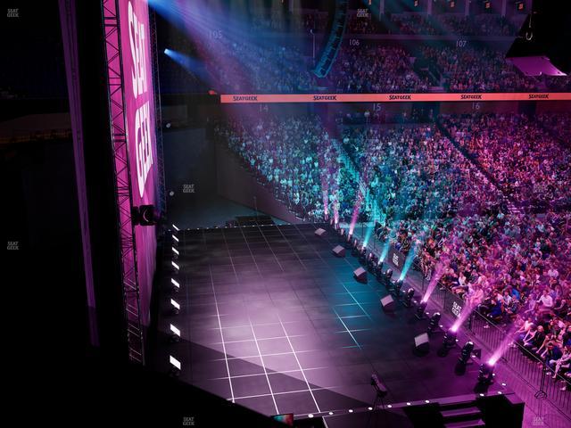 Mohegan Sun Arena - Section 120 Seat View