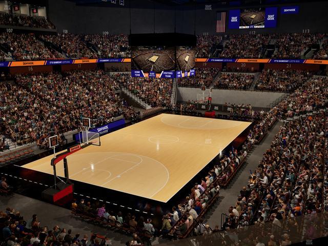 Mohegan Sun Arena - Section 121 Seat View