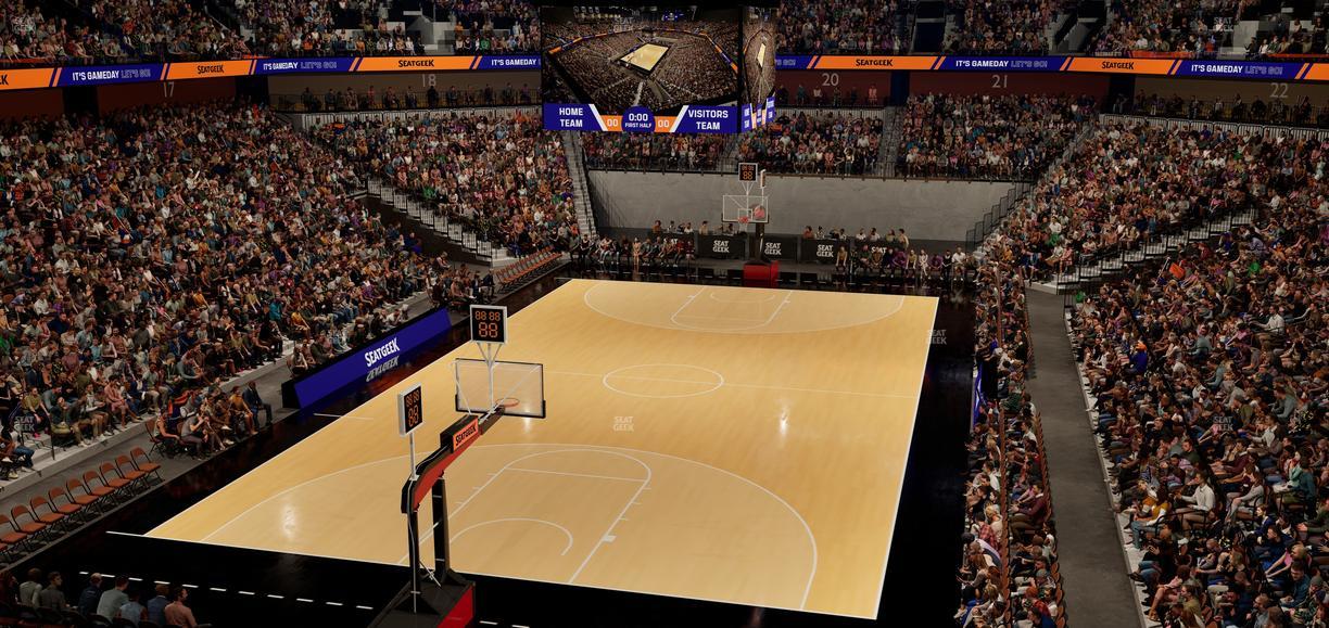 Mohegan Sun Arena - Section 122 Seat View