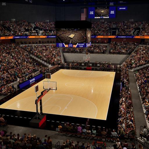 Mohegan Sun Arena - Section 122 Seat View