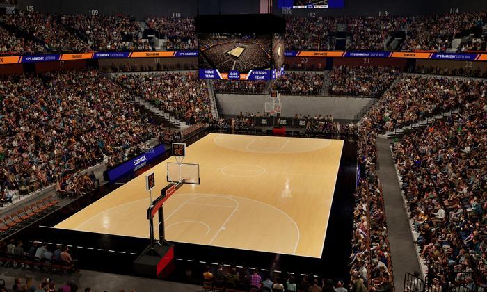 Mohegan Sun Arena - Section 122 Seat View