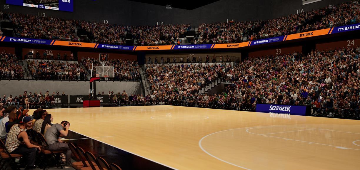 Mohegan Sun Arena - Section 13 Seat View