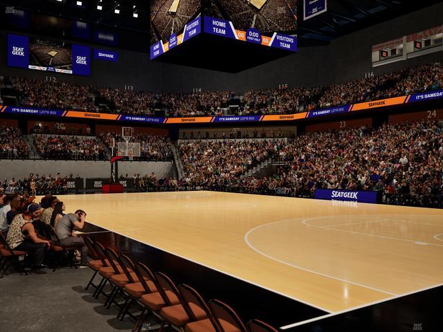 Mohegan Sun Arena - Section 13 Seat View