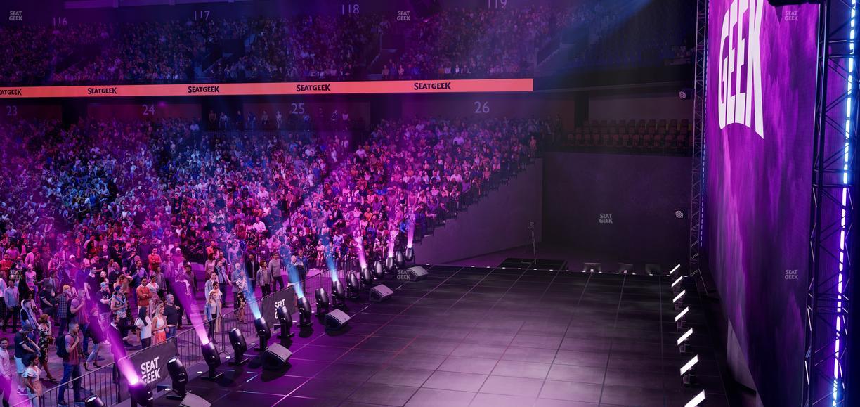 Mohegan Sun Arena - Section 13 Seat View