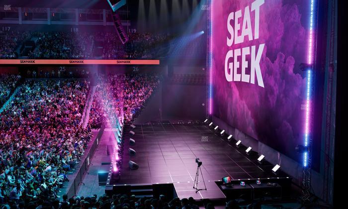 Mohegan Sun Arena - Section 14 Seat View