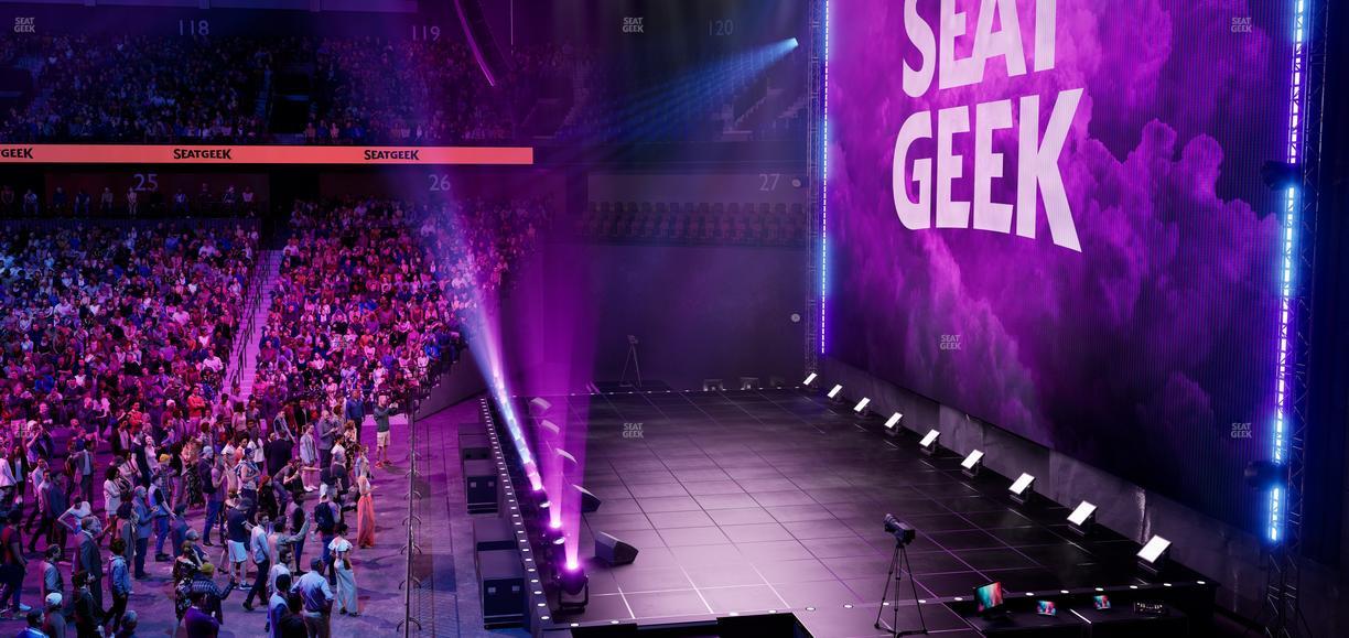 Mohegan Sun Arena - Section 14 Seat View